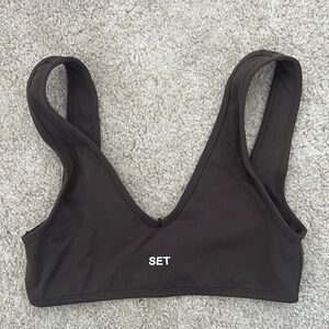 Set Active Brownstone Bra
